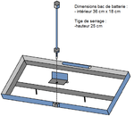 plan du bac de batterie