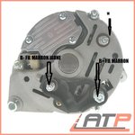 lARRIERE DE L ALTERNATEUR