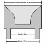 plan de l'outil de Hervé pour la pose du joint supérieur d'étrier de frein de Defender.jpg