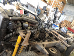 état actuel (carrosserie démontée)