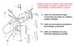 Vue en éclaté des commandes de chauffage Defender Td5.png
