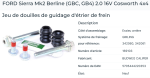 Coulisseaux pour étrier de frein arrière de Ford Sierra.png