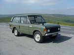 Premier range Rover de production en 1970