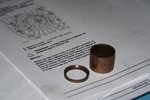 Le reste de l'ancienne bague et la nouvelle