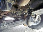 Rotule A-FRAME sur le pont AR<br />mais cas particulier car supportant <br />+et-24° au lieu des +et- 15° d&quot;origine LR